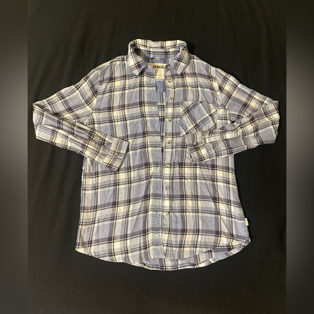 Periwinkle Flannel